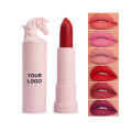Rouge à lèvres cosmétique de maquillage végétalien de luxe de marque privée